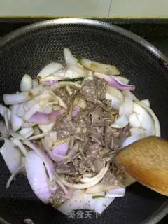 Make Onion beef step 4