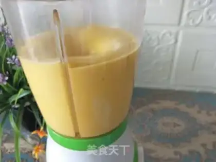 Make Mango banana shake step 4