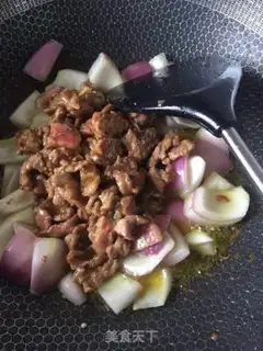 Make Onion beef step 4