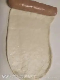 Make Paper-covered ham buns step 7