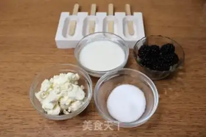 Make Yogurt cheeseberry ice cream step 0