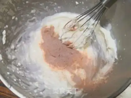 Make No cocoa cheesecake step 6