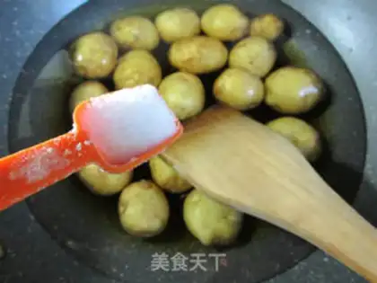 Make Soy little potatoes step 2