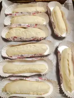 Make Paper-covered ham buns step 8