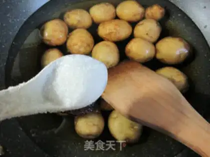Make Soy little potatoes step 4