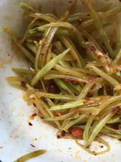Make Spicy silk step 10