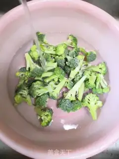 Make Clear the broccoli step 1