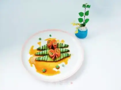 Make Bacon vegetable butterflies step 0