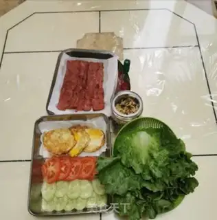 Make Net red sandwich step 5
