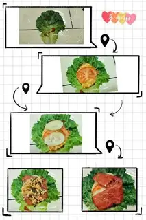Make Net red sandwich step 6