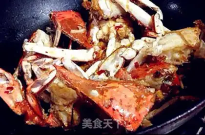 Make Spicy crabs step 5