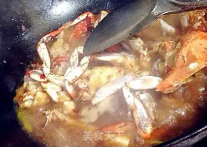 Make Spicy crabs step 6