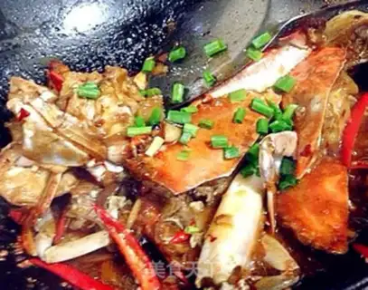 Make Spicy crabs step 7