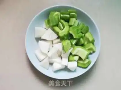 Make The radish radish scrawny soup step 3