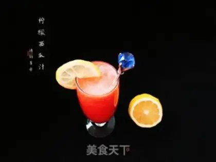 Make Ice-cold lemon melon juice step 0