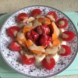 Make Holy fruit banana salad step 2