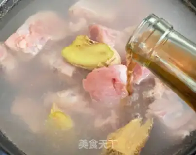 Make Burn the ribs step 1