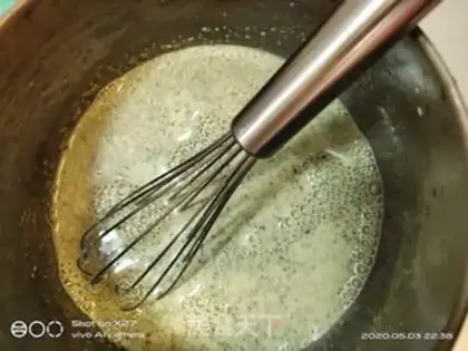 Make Scrambled with strawberry milk step 3