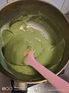 Make Scrambled with strawberry milk step 4