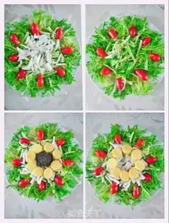 Make Five-colour salad step 2
