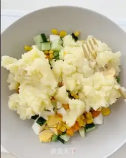 Make Potato egg salad step 11