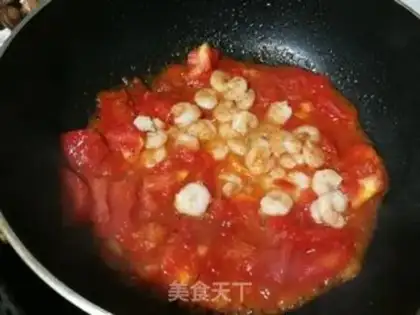 Make Tomato shrimp step 5