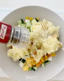 Make Potato egg salad step 13
