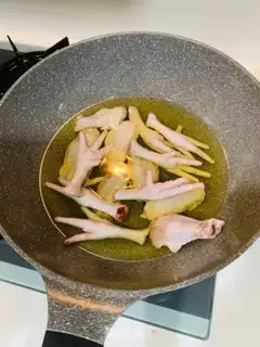 Make Dry pan step 0
