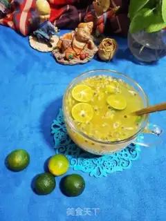 Make Bronze and green lemon honey step 11
