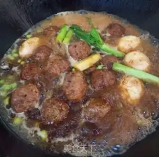 Make Meat and bean eggs step 8