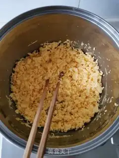 Make Shrimp is a whole wheat varnish step 3