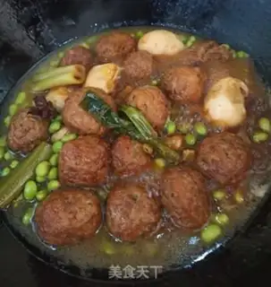 Make Meat and bean eggs step 9