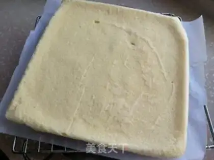 Make Blueberry cake roll step 9