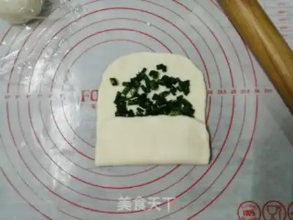 Make Onion sesame pancakes step 3