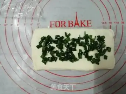 Make Onion sesame pancakes step 4