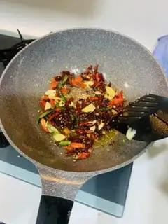 Make Dry pan step 7