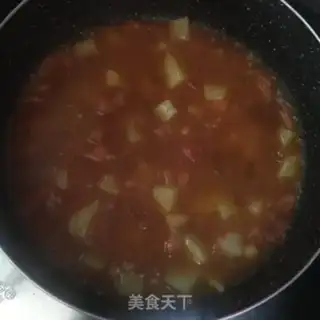 Make Tomato potato fat cow step 7