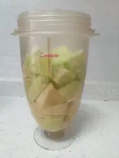 Make Banana cucumber juice step 3