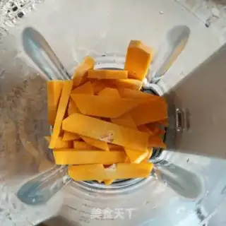Make Pumpkin rice step 2