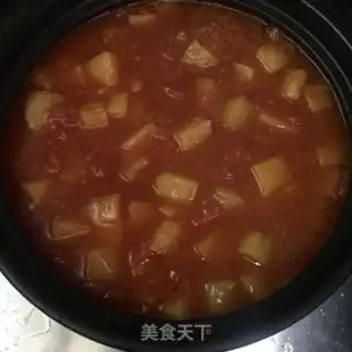 Make Tomato potato fat cow step 8
