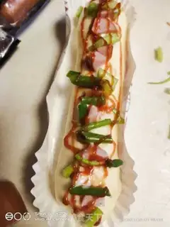 Make Ham sausage bread step 11