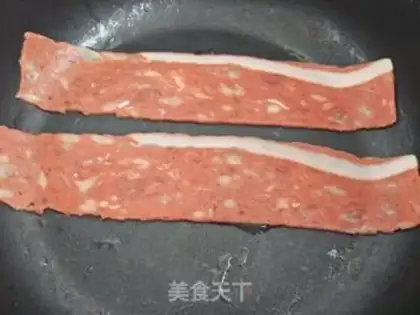 Make Italian bacon noodles step 3