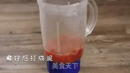 Make A mountain cake step 2