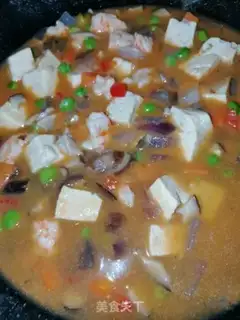 Make Shrimp tofu step 12