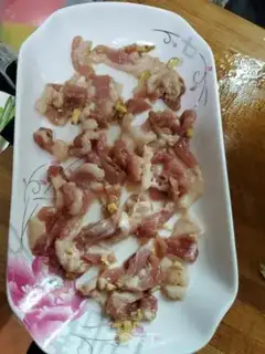 Make Squids dry and steamed pork step 3