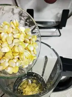 Make Milk corn juice step 1