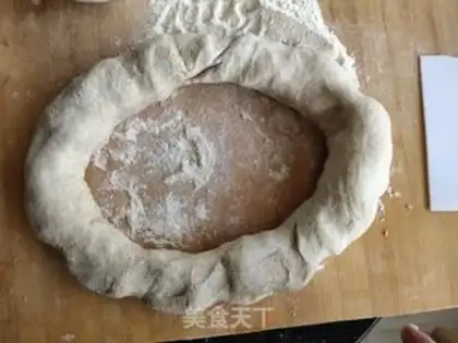 Make All-eat egg tomato pie step 1