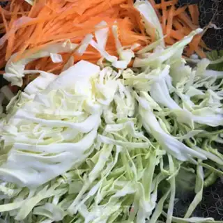 Make Fried omelet for the noodles step 5