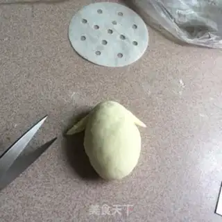 Make Penguin meat bun step 14