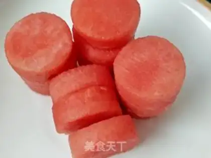 Make Orange watermelon step 2